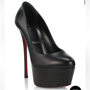 Black Christian Louboutin heels